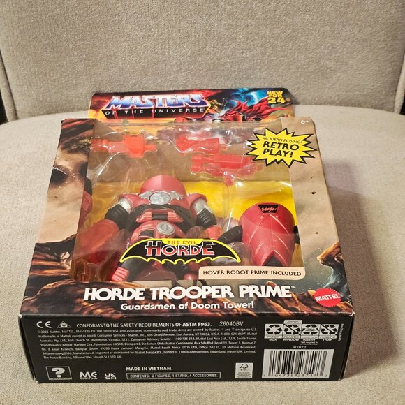 Masters of the Universe Origins Horde Trooper Prime Action Figure - Picture 2 of 11